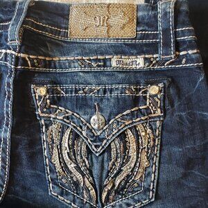 Miss Me mid-rise easy boot jean size 28 X 31